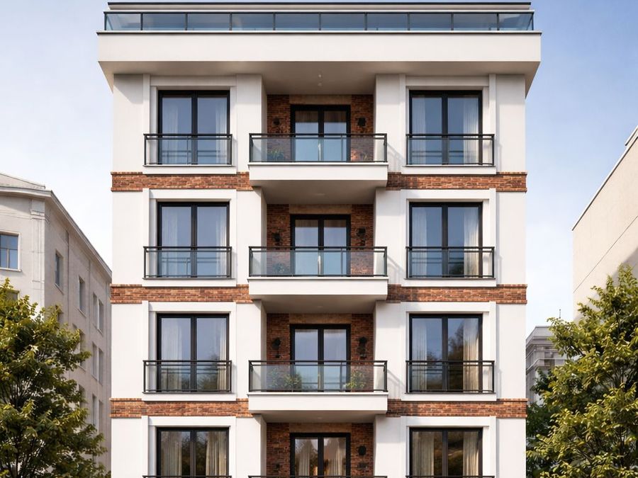 Cevizli Projesi — 16 daireli butik apartman